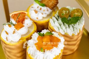 高颜值美味分享!厦门新东方甜品大师班毕业展来啦~